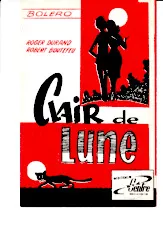 download the accordion score Clair de lune (Orchestration Complète) (Boléro) in PDF format