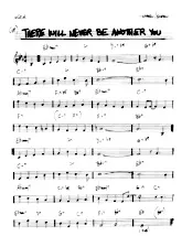 télécharger la partition d'accordéon There will never be another you (Instrumentale) (Woody Shaw) (Jazz Swing) au format PDF