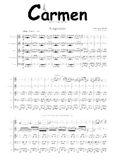 télécharger la partition d'accordéon Carmen / Suite for brass quintet (Arrangement : Geoff Colmer) au format PDF
