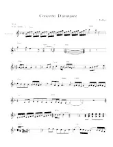 télécharger la partition d'accordéon Concert d'Aranjuez (Simplifié) au format PDF