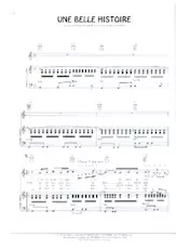 descargar la partitura para acordeón Une belle histoire (Slow) en formato PDF