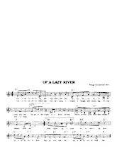 télécharger la partition d'accordéon Lazy River (Interprètes : The Mills Brothers) (Slow Blues) au format PDF