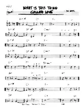 scarica la spartito per fisarmonica What is this thing called love (Interprète : Bill Evans) (Slow Fox-Trot) in formato PDF