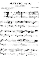 scarica la spartito per fisarmonica Argento Vivo (Quick Sivester) (Hot Nowellette) (First or Solo Accordion) in formato PDF
