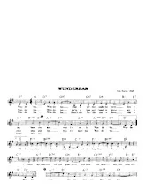 download the accordion score Wunderbar (Du Film : Kiss me Kate) (Chant : Roger Drake & Patricia Morison) (Valse) in PDF format