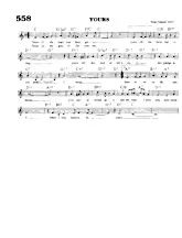 scarica la spartito per fisarmonica Yours (Quiéreme mucho) (Chant : Engelbert Humperdinck) (Boléro) in formato PDF