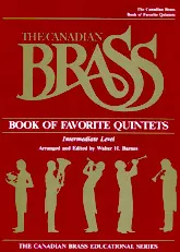 download the accordion score The Canadian Brass Book of Favorite Quintets / Intermediate Level / Arranged and Edited by Walter H Barnes in PDF format