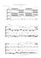 télécharger la partition d'accordéon Bachianas Brasilieras n°5 / I Aria (Cantilena) (Arrangement : Philippe Marillia) (Pour Quartet de Saxophones) au format PDF