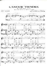 descargar la partitura para acordeón L'amour viendra (My own true love) (Du Film : Autant en emporte le vent) en formato PDF