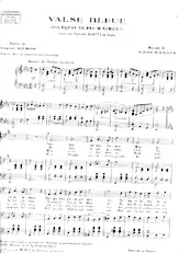scarica la spartito per fisarmonica Valse bleue (Pourquoi ne pas m'aimer) (Chant : Paulette Darty) in formato PDF