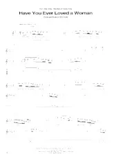 descargar la partitura para acordeón Have you ever loved a woman (Chant : Freddie King) (Slow Rock) en formato PDF