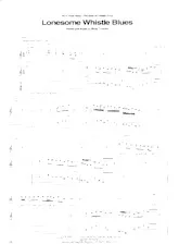 télécharger la partition d'accordéon Lonesome whistle blues (Chant : Freddie King) (Slow Blues) au format PDF