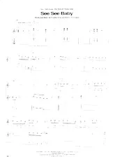scarica la spartito per fisarmonica See see baby (Swing Madison) in formato PDF