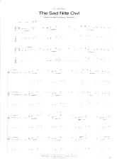télécharger la partition d'accordéon The sad nite owl (Interprète : Freddie King) (Slow Rock Instrumental) au format PDF