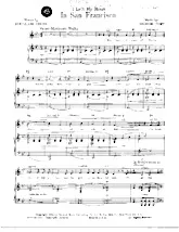 télécharger la partition d'accordéon I Left My Heart / in San Francisco (Chant : Tony Bennett / Frank Sinatra) au format PDF