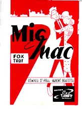 scarica la spartito per fisarmonica Mic Mac (Orchestration Complète) (Fox Trot) in formato PDF
