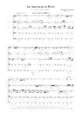 scarica la spartito per fisarmonica An American in Paris (Arrangement for Brass Quintet by Jean-François Taillard) (Parties Cuivres) in formato PDF