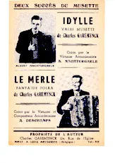 descargar la partitura para acordeón Idylle (Créée par : Albert Nachtergaële) (Valse Musette) en formato PDF