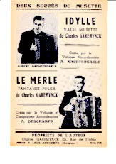 télécharger la partition d'accordéon Le Merle (Créée par : Achille Deschamps) (Fantaisie Polka) au format PDF