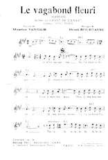 télécharger la partition d'accordéon Le vagabond fleuri (Du Film : Le chant de l'exilé) (Chant : Tino Rossi) (Sérénade) au format PDF