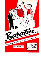 télécharger la partition d'accordéon Baratin (Orchestration Complète) (Fox Musette) au format PDF