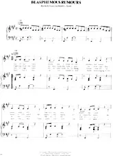 download the accordion score Blasphemous rumours (Interprètes : Dépêche Mode) (Disco Rock) in PDF format
