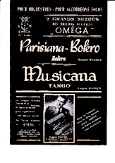 descargar la partitura para acordeón Musicana (Tango) en formato PDF
