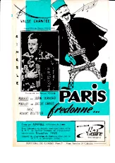 télécharger la partition d'accordéon Paris Fredonne (Arrangement : Robert Boutefeu) (Créée par : Aimable) (Orchestration Complète) (Valse Chantée) au format PDF