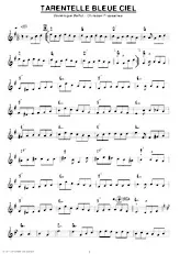 download the accordion score Tarentelle bleue ciel in PDF format