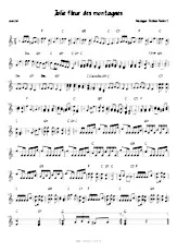 download the accordion score Jolies fleurs des montagnes (Marche) in PDF format