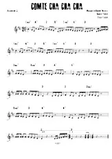 download the accordion score Comte Cha Cha Cha (Accordéon 2) in PDF format