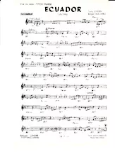 scarica la spartito per fisarmonica Ecuador (Orchestration) (Calypso) in formato PDF