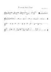 descargar la partitura para acordeón Forever And Ever en formato PDF