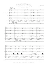 télécharger la partition d'accordéon Michael Jackson : Medley  Billie Jean (Don't stop till you get enough / The girl is mine / Beat it) (Arrangement : Philippe Marillia) (Quintet Saxophone) (Partites Cuivres) au format PDF