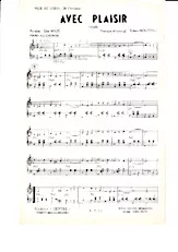 scarica la spartito per fisarmonica Avec Plaisir (Valse) in formato PDF