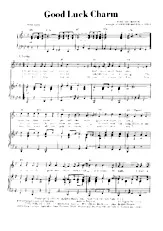 scarica la spartito per fisarmonica Good luck Charm (Chant : Elvis Presley) (Swing Madison) in formato PDF