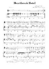 download the accordion score Heartbreak Hotel (Slow Blues) in PDF format