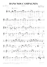 descargar la partitura para acordeón Dans nos campagnes (Bourrée) en formato PDF