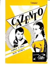 download the accordion score Cazento (Orchestration) (Tango) in PDF format