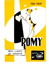 télécharger la partition d'accordéon Romy (Orchestration) (Fox Trot) au format PDF