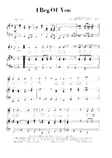 télécharger la partition d'accordéon I beg of you (Chant : Elvis Presley) (Rock and Roll) au format PDF