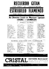 télécharger la partition d'accordéon Estribillo Flamenco (Orchestration Complète) (Paso Doble)  au format PDF