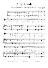 télécharger la partition d'accordéon King Creole theme (Chant : Elvis Presley) (Rock and Roll) au format PDF