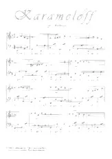 download the accordion score Karameloff in PDF format