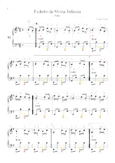 descargar la partitura para acordeón Fadinho da Minha Infância (Fado) en formato PDF