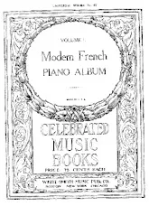 télécharger la partition d'accordéon Modern French Pianoforte Album / Celebrated Music Books (Volume 1) au format PDF