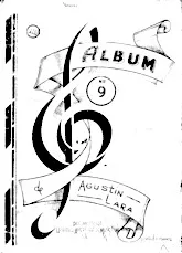 télécharger la partition d'accordéon Agustin Lara : Album n°9 (16 Titres) au format PDF