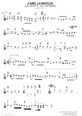 descargar la partitura para acordeón J'aime la marche (Marche Disco) en formato PDF