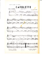 télécharger la partition d'accordéon Cafolette (Valse Musette) au format PDF