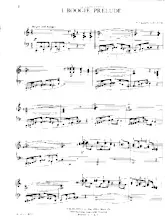 scarica la spartito per fisarmonica Boogie Prelude in formato PDF